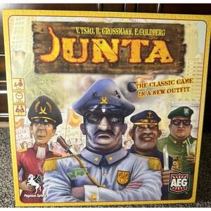 Junta Board Game by Vincent Tsao 2015 AEG Group, New and Sealed